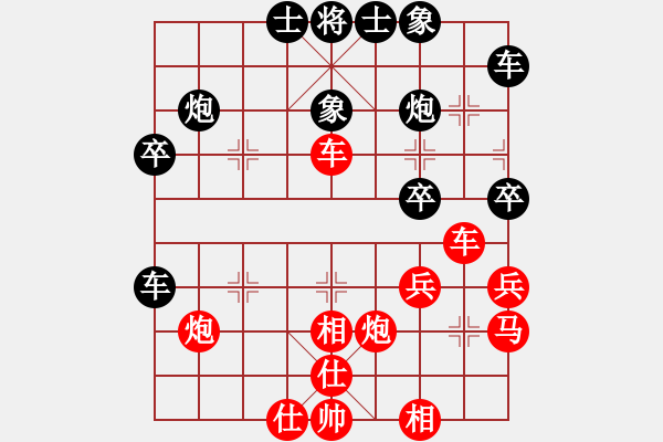 象棋棋譜圖片：3083232(太守) 勝 4317688(常侍) - 步數(shù)：40 