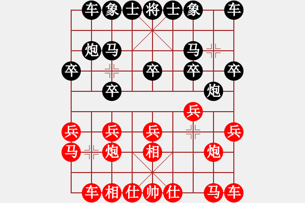 象棋棋谱图片：陈岳(先负)黄方晴.2024.03.09 - 步数：10 