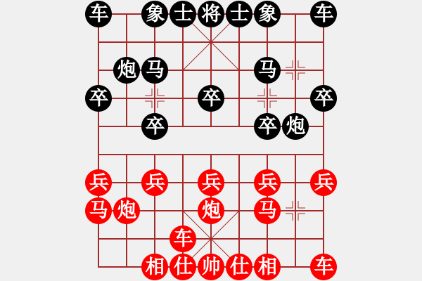 象棋棋譜圖片：ゞ★飄雪云天[1109660027] 負(fù) 卍 滴血穿石佛 卐[423375394] - 步數(shù)：10 