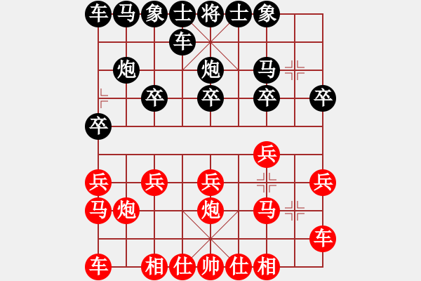 象棋棋譜圖片：RDST[1411042676] -VS- 橫才俊儒[292832991] - 步數(shù)：10 