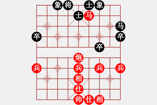 象棋棋譜圖片：今晚噴一會(1段)-勝-晉城綿羊(1段) - 步數(shù)：60 