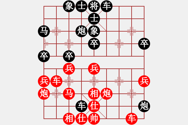 象棋棋譜圖片：岳麓書院地(5f)-負(fù)-老娘要?dú)⑷?9星) - 步數(shù)：40 