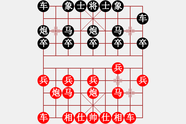 象棋棋譜圖片：象棋愛好者挑戰(zhàn)亞艾元小棋士 2025-01-11 - 步數(shù)：10 