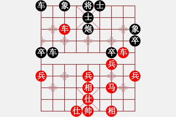 象棋棋譜圖片：多倫多-越南兆利 林比利 和 士嘉堡-陽(yáng)光 陳林 - 步數(shù)：40 