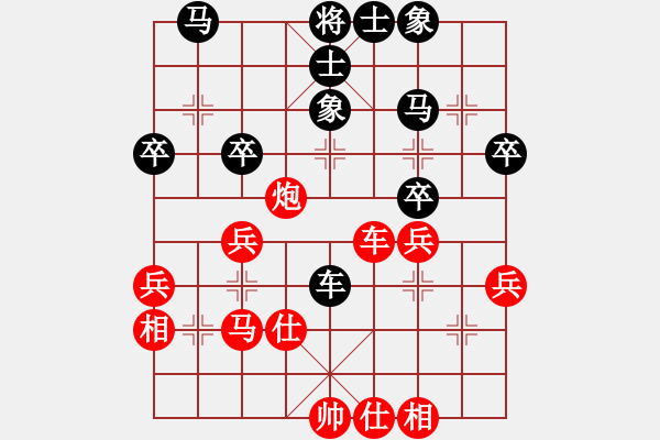 象棋棋譜圖片：2017第五屆潤祥杯第6輪 杜御風(fēng) 勝 程宇東 - 步數(shù)：40 