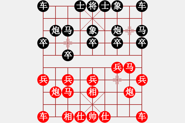 象棋棋譜圖片：澳洲 劉勤 勝 英國 邵南扉 - 步數(shù)：10 