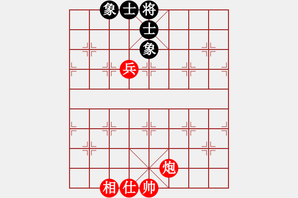 象棋棋譜圖片：炮兵單士象勝全士象 - 步數(shù)：0 