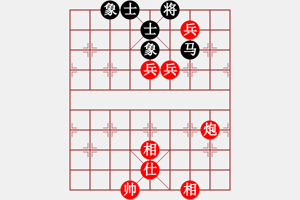 象棋棋譜圖片：棋局-444214a 3A - 步數(shù)：60 