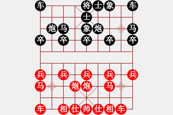 象棋棋譜圖片：秋風撫琴(4級)-勝-棋魂二劍(7r) - 步數(shù)：10 