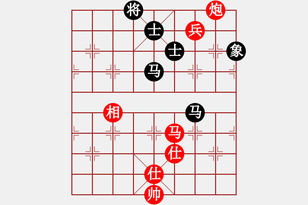 象棋棋谱图片：湖南省 刘泉 和 广东省 李进 - 步数：170 