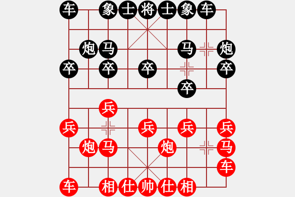 象棋棋譜圖片：2019年第七屆“國安杯”象棋公開賽六臺陳湖海和王永強(qiáng) - 步數(shù)：10 