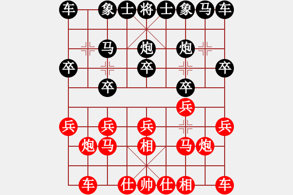 象棋棋譜圖片：第10輪1臺 浙江于幼華先和山東李翰林 - 步數(shù)：10 