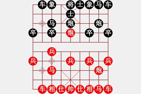 象棋棋譜圖片：Cplasf.獵鷹 先勝 網(wǎng)絡(luò)棋手（10加3快棋） - 步數(shù)：10 