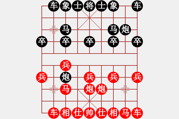 象棋棋譜圖片：紫薇花對紫微郎 勝 石人 - 步數(shù)：10 