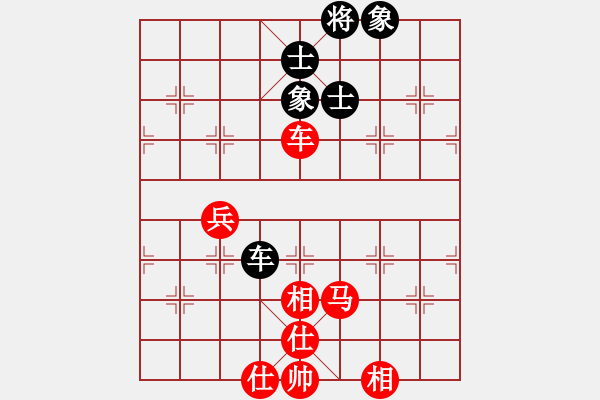 象棋棋譜圖片：百 靈[623328426] -VS- 【流行】27小一[574091267] - 步數(shù)：100 