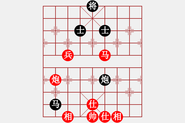 象棋棋譜圖片：憨憨的哥哥(4段)-勝-牟海勤教練(7段) - 步數(shù)：100 