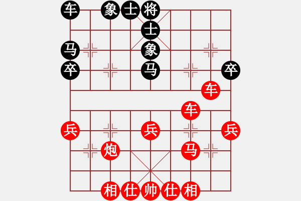 象棋棋譜圖片：中炮對(duì)巡河炮(業(yè)三升業(yè)四評(píng)測對(duì)局)我先勝 - 步數(shù)：49 