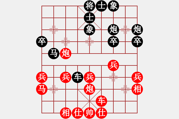 象棋棋譜圖片：面對(duì)(8段)-和-olikmu(8段) - 步數(shù)：30 