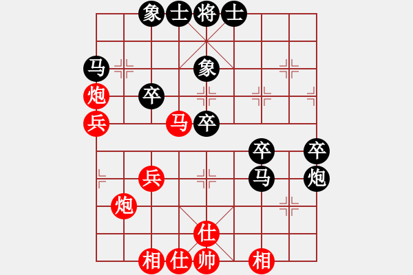 象棋棋譜圖片：綏中棋手(1段)-負(fù)-魯智深(9段) - 步數(shù)：40 