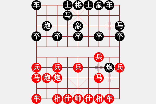 象棋棋譜圖片：愛中華之金鉤炮專輯《2》先勝陳鵬7-1 - 步數(shù)：10 