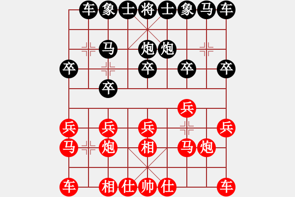 象棋棋譜圖片：2017十屆千島杯福建葉志敬先和永和陳子榮2 - 步數(shù)：10 