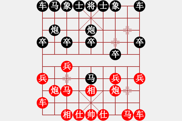 象棋棋譜圖片：第3輪 9-3 婺源智海棋院羅茂華 紅先勝 萍鄉(xiāng)市 劉華萍 - 步數(shù)：10 