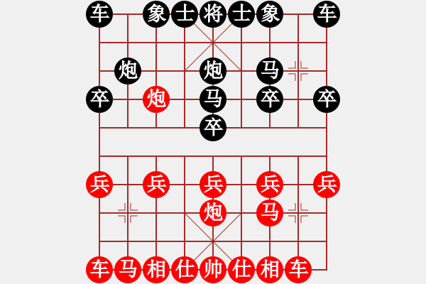 象棋棋譜圖片：54 - 步數(shù)：10 