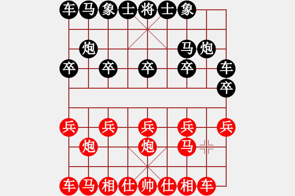 象棋棋譜圖片：12345 - 步數(shù)：6 