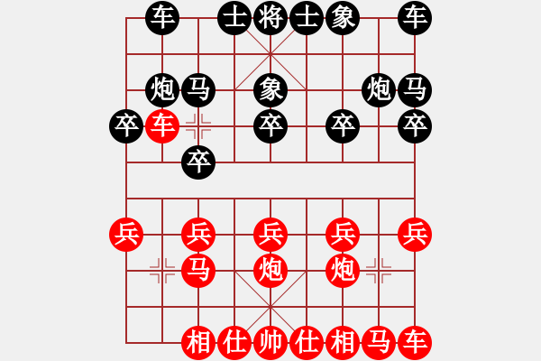 象棋棋譜圖片：省前衛(wèi)汪亞旭（負(fù)）鐵五局黃明昌 - 步數(shù)：10 