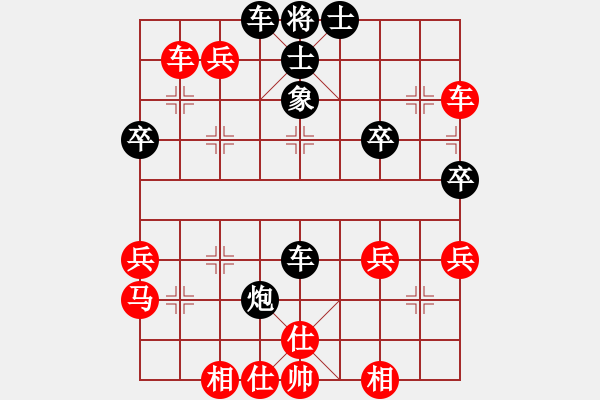 象棋棋譜圖片：bbboy002(1舵)-勝-西毒張三瘋(9舵) - 步數：40 