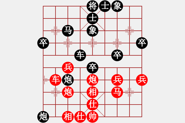 象棋棋譜圖片：冬日暖陽 和 qinyiqiang - 步數(shù)：40 