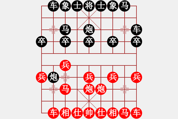 象棋棋譜圖片：2024.3.25日練習(xí)曲皓軒對爸爸曲研 - 步數(shù)：10 