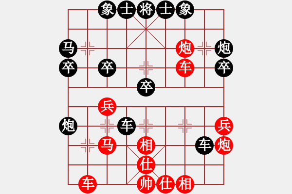 象棋棋譜圖片：zerol(7星)-勝-神探敵人姐(7星) - 步數(shù)：30 