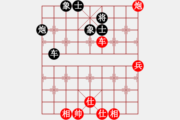 象棋棋譜圖片：廣州大仙(9星)-和-alphacata(9星) - 步數(shù)：206 