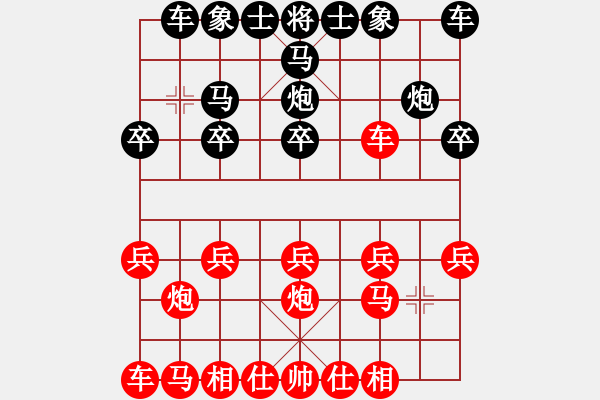 象棋棋譜圖片：3358721(將軍) 負(fù) 3083232(常侍) - 步數(shù)：10 