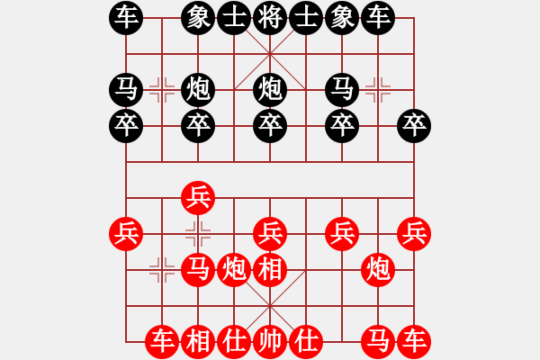 象棋棋譜圖片：松下酷代子(1星)-勝-倒數(shù)第七(8星) - 步數(shù)：10 