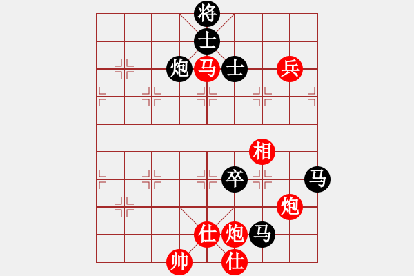 象棋棋谱图片：初等(1段)-负-将族(月将) - 步数：120 