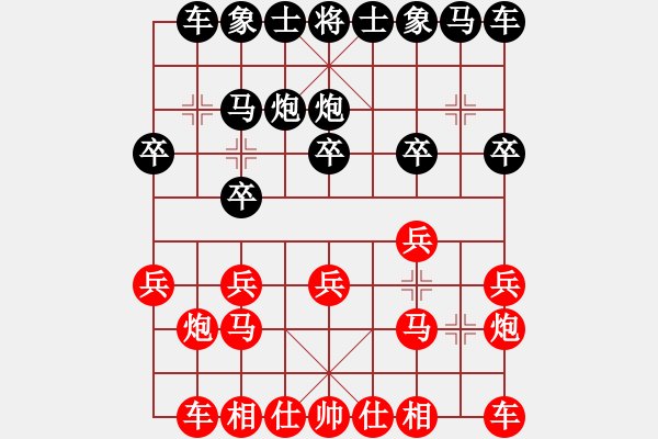 象棋棋譜圖片：學(xué)生vs布局圣手 和學(xué)生下的一盤棋 - 步數(shù)：10 