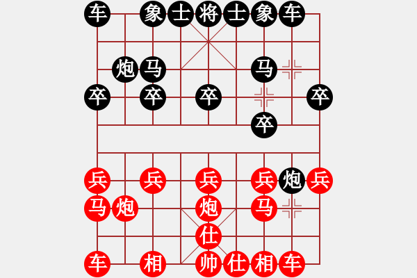 象棋棋譜圖片：藍(lán)天（業(yè)4-3）先負(fù)清仁福壽（業(yè)4-3）201806151801.pgn - 步數(shù)：10 