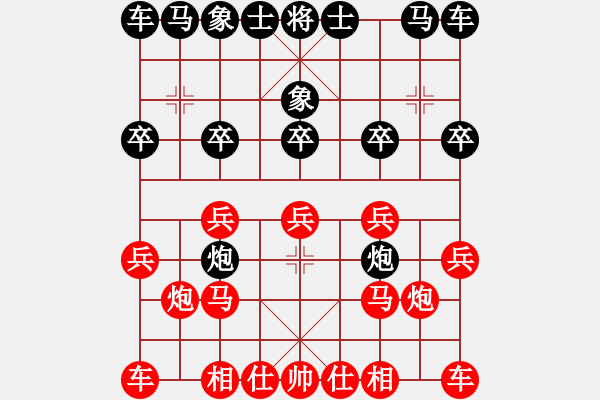 象棋棋譜圖片：2021.8.19.3JJ手機(jī)評測仙人指路對過河炮 - 步數(shù)：10 