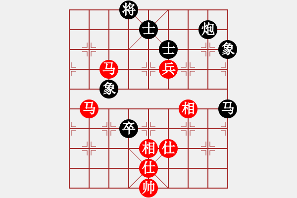 象棋棋谱图片：郑惟桐 先和 王天一 - 步数：156 