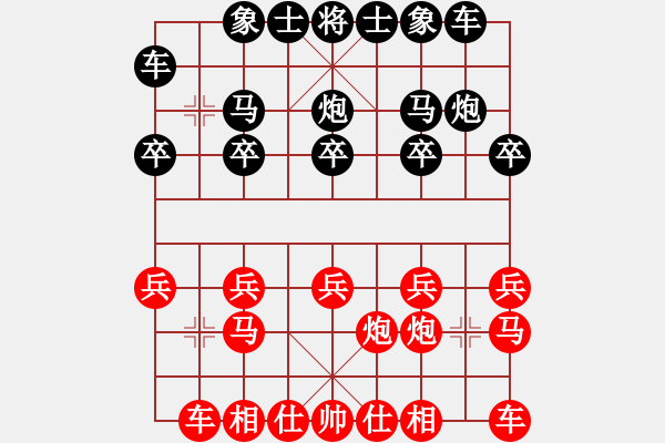 象棋棋譜圖片：2006年迪瀾杯弈天聯(lián)賽第六輪:寧夏商建虎(4級)-勝-興安嶺(6段) - 步數(shù)：10 