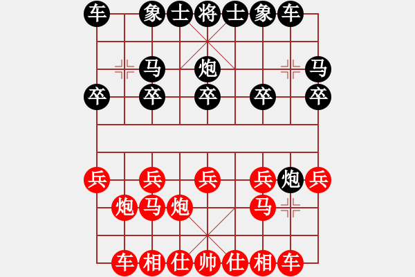 象棋棋譜圖片：名手王八蛋(8段)-勝-老鷹(9段) - 步數(shù)：10 