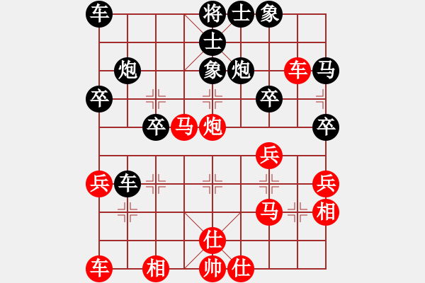 象棋棋譜圖片：潘日照先負(fù)倪雋哲爸爸 - 步數(shù)：30 