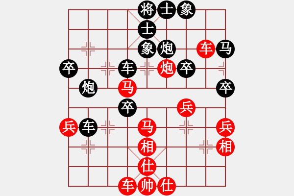 象棋棋譜圖片：潘日照先負(fù)倪雋哲爸爸 - 步數(shù)：40 