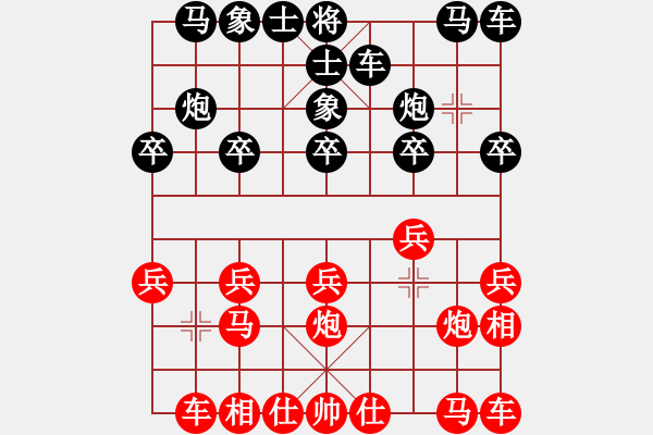 象棋棋譜圖片：掛機(jī)而已關(guān)(1段)-勝-白氏劍客(4段) - 步數(shù)：10 