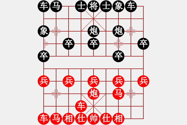 象棋棋譜圖片：結(jié)構(gòu)困難通道差異 - 步數(shù)：15 