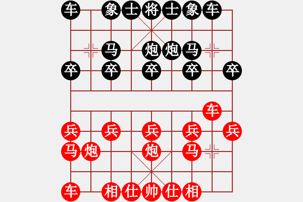 象棋棋譜圖片：橫才俊儒[292832991] -VS- 好運(yùn)[2990405164] - 步數(shù)：10 