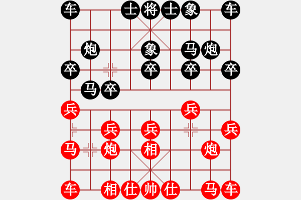 象棋棋譜圖片：wendao[紅] -VS- 蘇格蘭拉面[黑] - 步數(shù)：10 