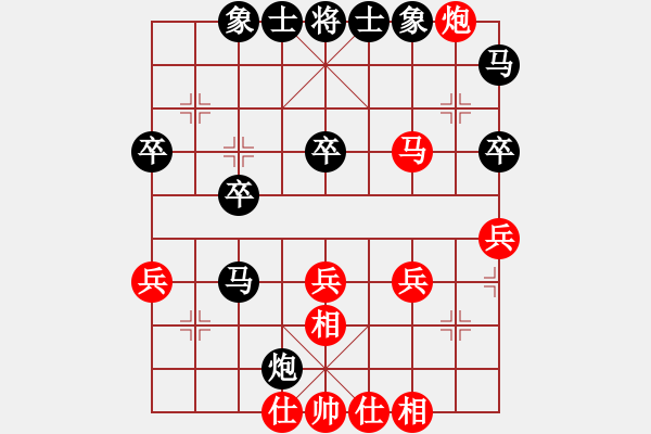 象棋棋譜圖片：2018.11.21.18私人房后勝宋勇煒.pgn - 步數(shù)：30 